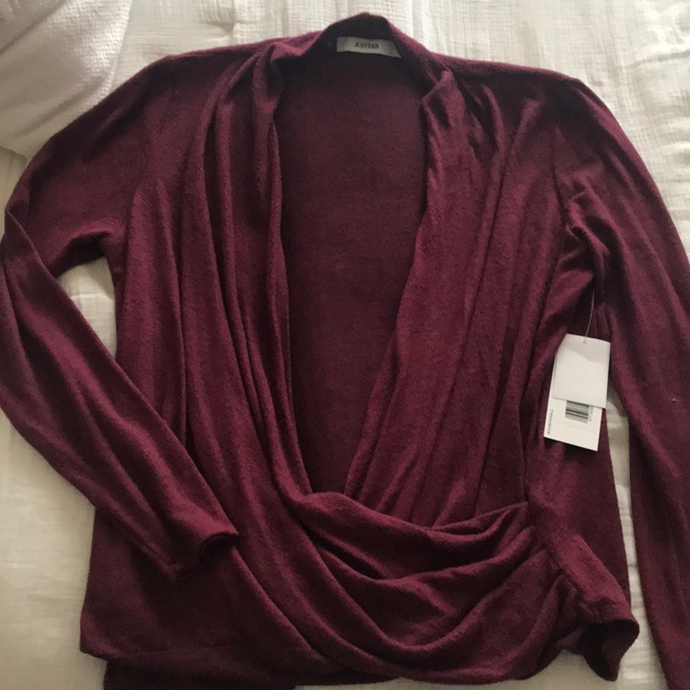 Long Sleeve Surplice top